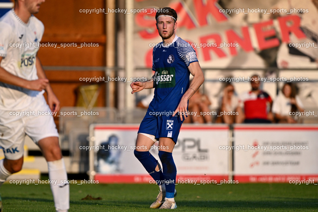 SAK vs. SV Dellach Gail | #9 Raphael Simon Staguller SV Dellach Gail, SAK vs. SV Dellach Gail, SAK vs. SV Dellach Gail am 14.08.2025 in Klagenfurt (Sportpark Welzenegg), Austria, (Photo by Bernd Stefan)