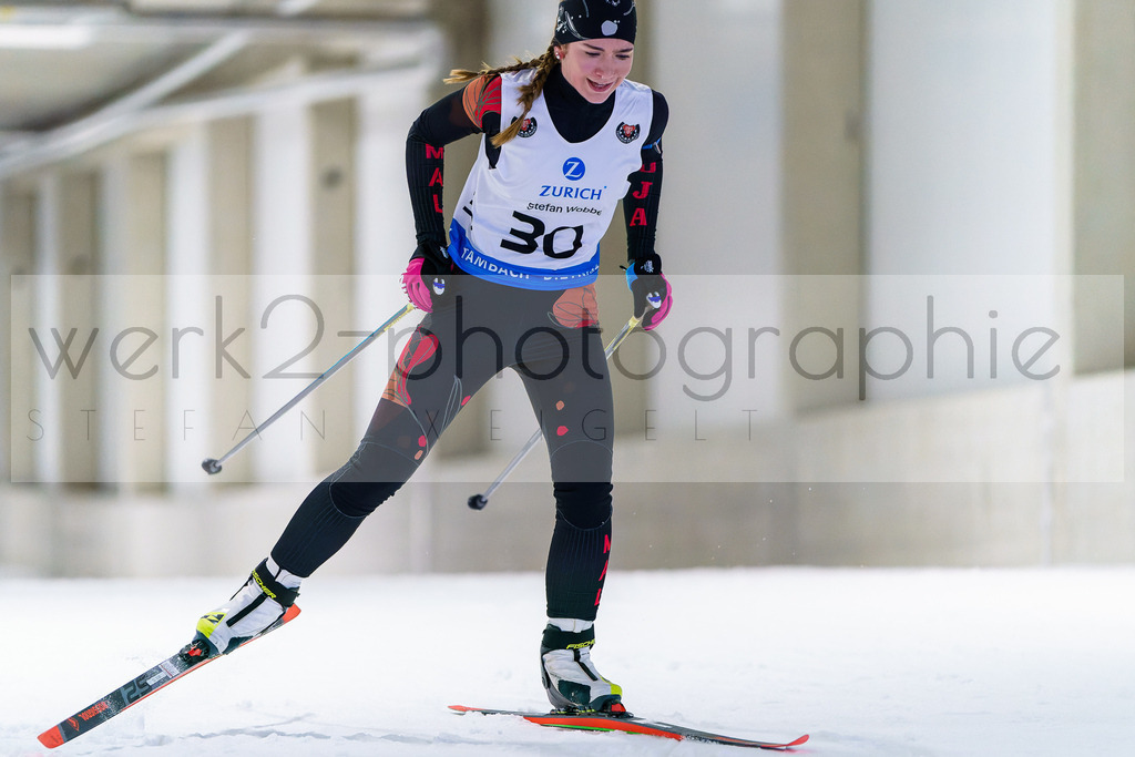 Thüringer Meisterschaft Oberhof | Skihalle Oberhof am 2. Februar 2025