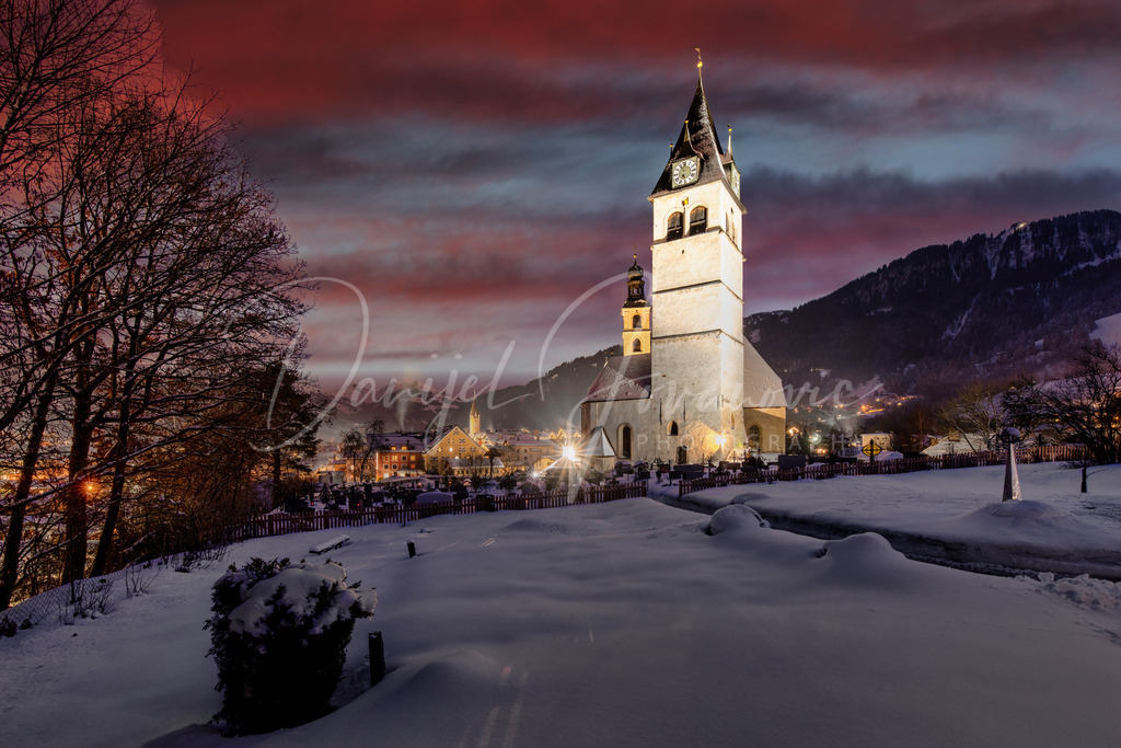 Kitzbühel | winterliche Abendstimmung