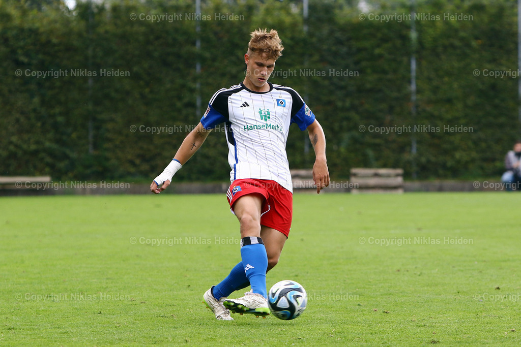 NH_HamburgerSVU21_EimsbuettelerTV_RegionalligaNord_23092023 | #2 Luis Seifert (Hamburger SV U21)