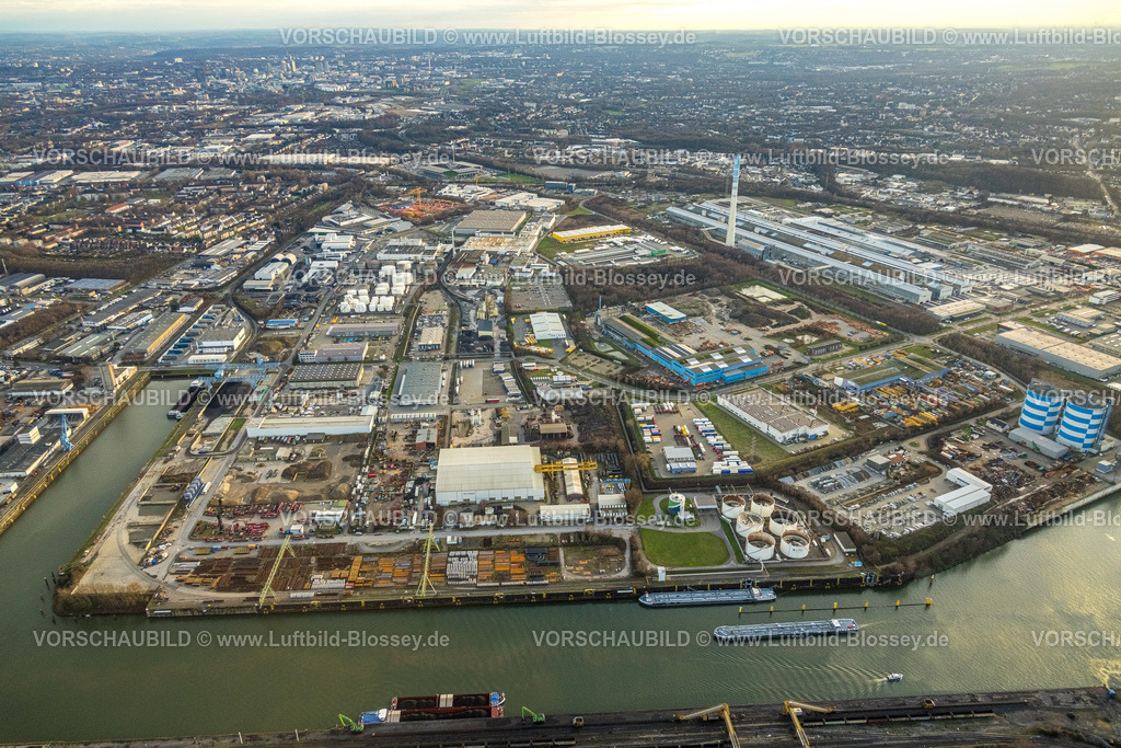 Essen230101300 | Luftbild, Stadthafen Essen, Bergeborbeck, Essen, Ruhrgebiet, Nordrhein-Westfalen, Deutschland
