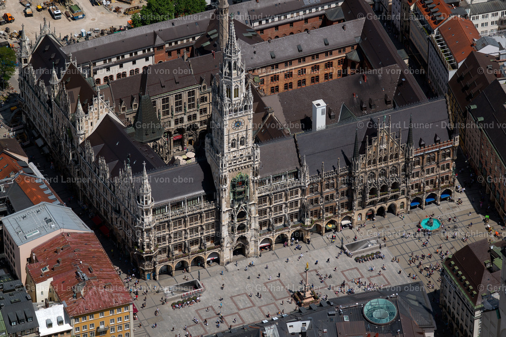3804150 | Neues Rathaus, Marienplatz, München im Bundesland Bayern