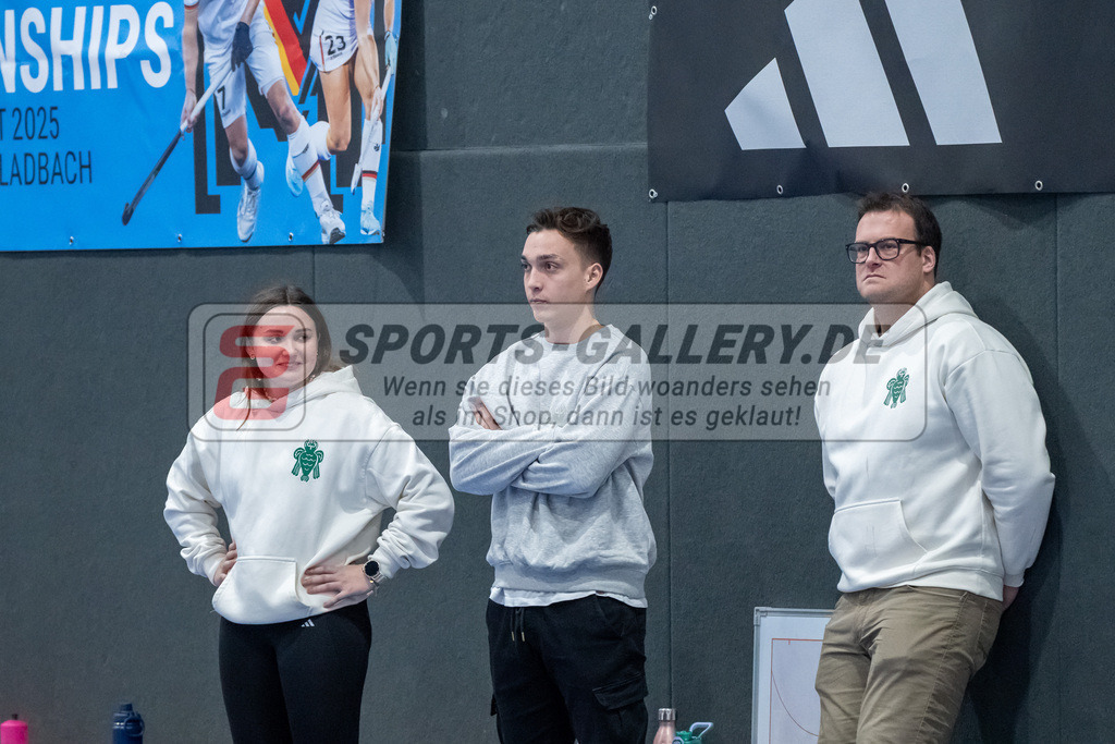 HK_20250223_103078 | Deutsche Meisterschaft wU14 Finale und Ehrungen am 23.2.2025 Düsseldorfer HC, Düsseldorf