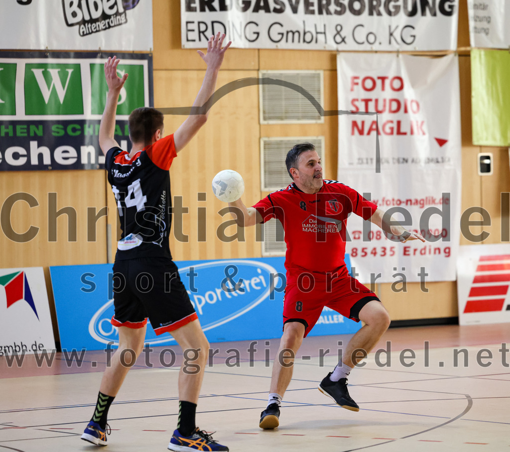 2022-10-16_026_SpVgg_Altenerding_II_gegen_SG_Moosburg_II | Erding, Deutschland, 16.10.2022:
Handball, Bezirksklasse Männer 2022 / 2023, 2. Spieltag, SpVgg Altenerding II gegen SG Moosburg II, Endergebnis: 30:23

Foto: Christian Riedel / fotografie-riedel.net