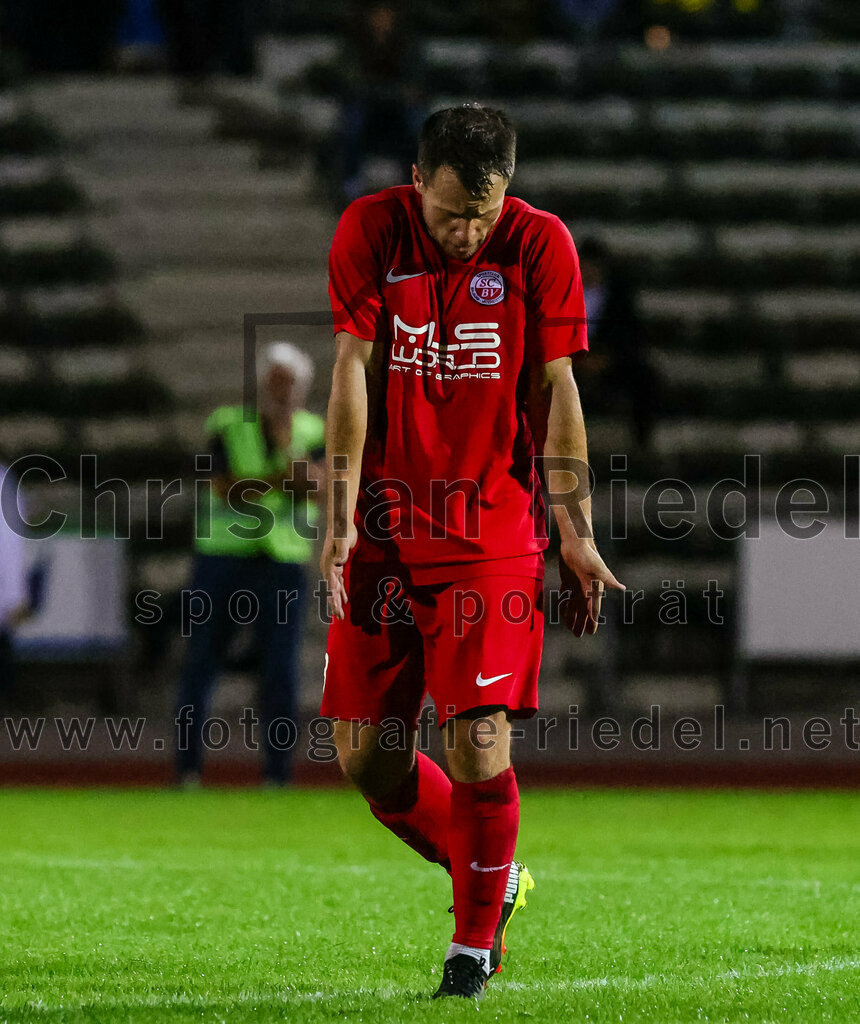 2023-09-01_083_SC_Baldham-Vaterstetten_gegen_TSV_1877_Ebersberg | Vaterstetten, Deutschland, 01.09.2023:
Fußball, Kreisliga 2023 / 2024, 3. Spieltag, SC Baldham-Vaterstetten gegen TSV 1877 Ebersberg, Ergebnis: 1:2

Robin Baumann (SC Baldham-Vaterstetten, #13)

Foto: Christian Riedel / fotografie-riedel.net