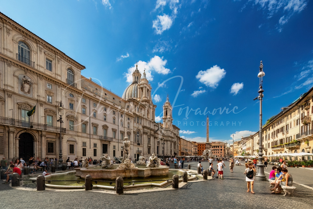 Piazza Navona | Die schöne Piazza Navona in Rom
