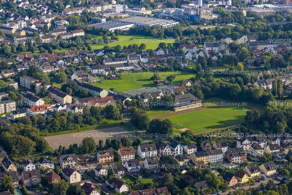 Hagen230903646 | Luftbild, Kampfbahn Boelerheide und Vereinshaus, Boele, Hagen, Ruhrgebiet, Nordrhein-Westfalen, Deutschland