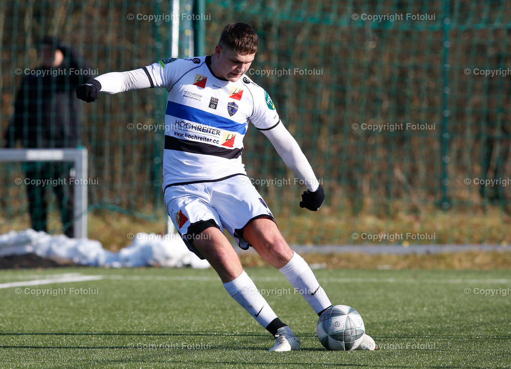 A_LUI_180125_06 | SPORT FUSSBALL TESTSPIEL ASKOE OEDT 1B-SU VORTUNA BAD LEONFELDEN 18.01.2025 IM BILD : MICHAEL KRUNERT  (LEONFERLDEN) FOTO:FOTOLUI