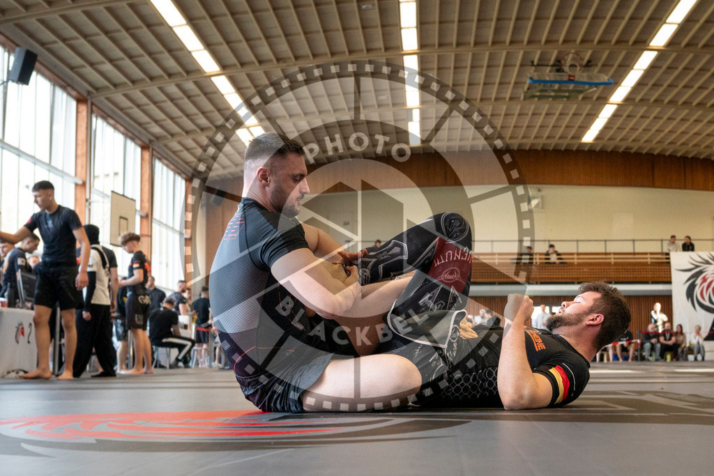 20240309PBB7059 | Fighters compete during the International Luta Livre (ILLCS) Spring Championship in Hannover, Germany, on March 9, 2024.