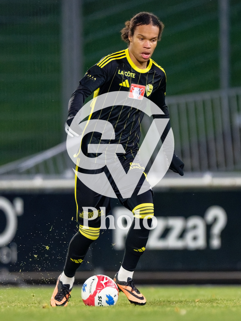 Coupe Suisse - 1/8 de finale - FC Stade Nyonnais v Neuchatel Xamax |  during the Coupe Suisse - 1/8 de finale match between FC Stade Nyonnais and Neuchatel Xamax at Centre sportif de Colovray in Nyon, Switzerland