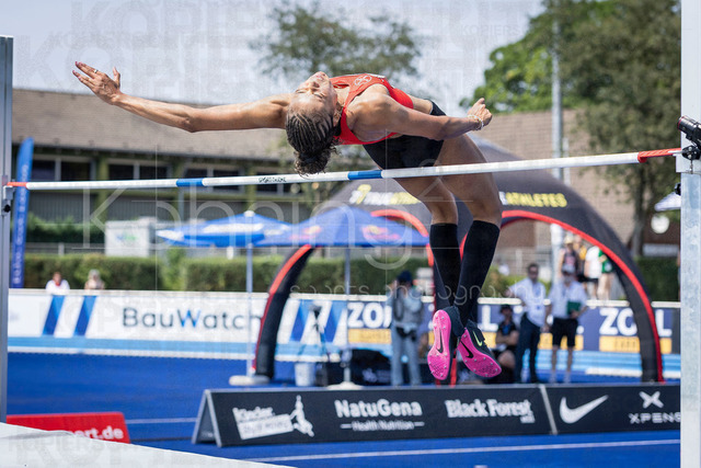 Multisport Event; Ratingen, 27.06.2026 | RATINGEN, GERMANY - JUNE 27, 2026 : Anna-Elisabeth Ehlers (GER / Germany) during high jump competing during the Multisport Event at Stadion Ratingen on June 27, 2026 in Ratingen, Germany.