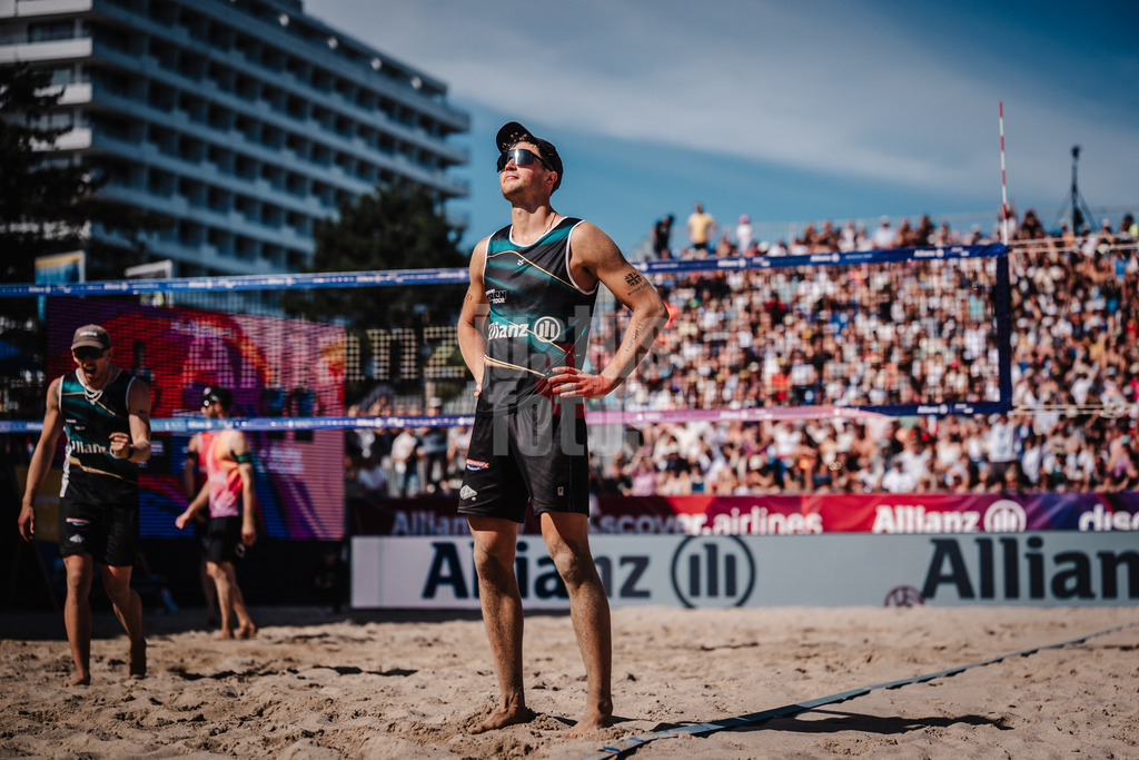 Beachvolleyball | Männer | Deutsche Meisterschaften 2025 Timmendorfer Strand | 07.09.2025 | Sven Winter jubelt