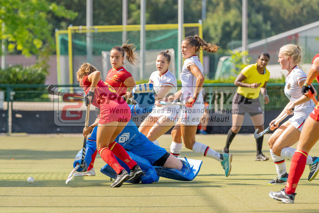 HK_20230820_103578 | 4 Nations Tournament ( WU21 ) Spain - Germany am 19.8.2023 DHC Düsseldorf, Düsseldorf ,