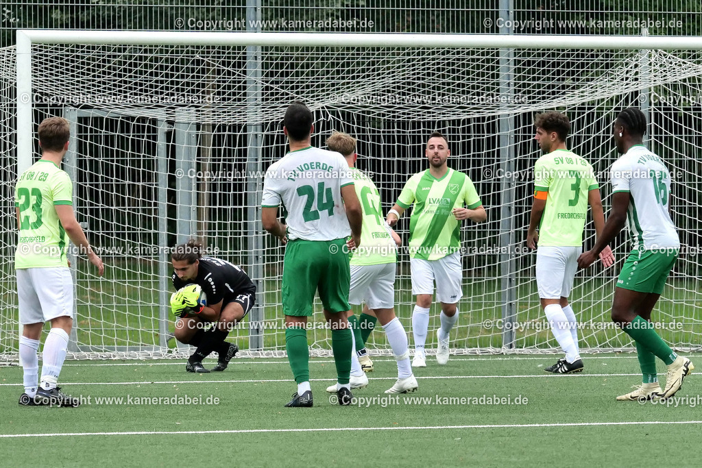 Fußball : Bezirksliga : SV 08/29 Friedrichsfeld - TV Voerde am 15.09.2024 | Fußball : Bezirksliga : SV 08/29 Friedrichsfeld - TV Voerde am 15.09.2024 - Realisiert mit Pictrs.com