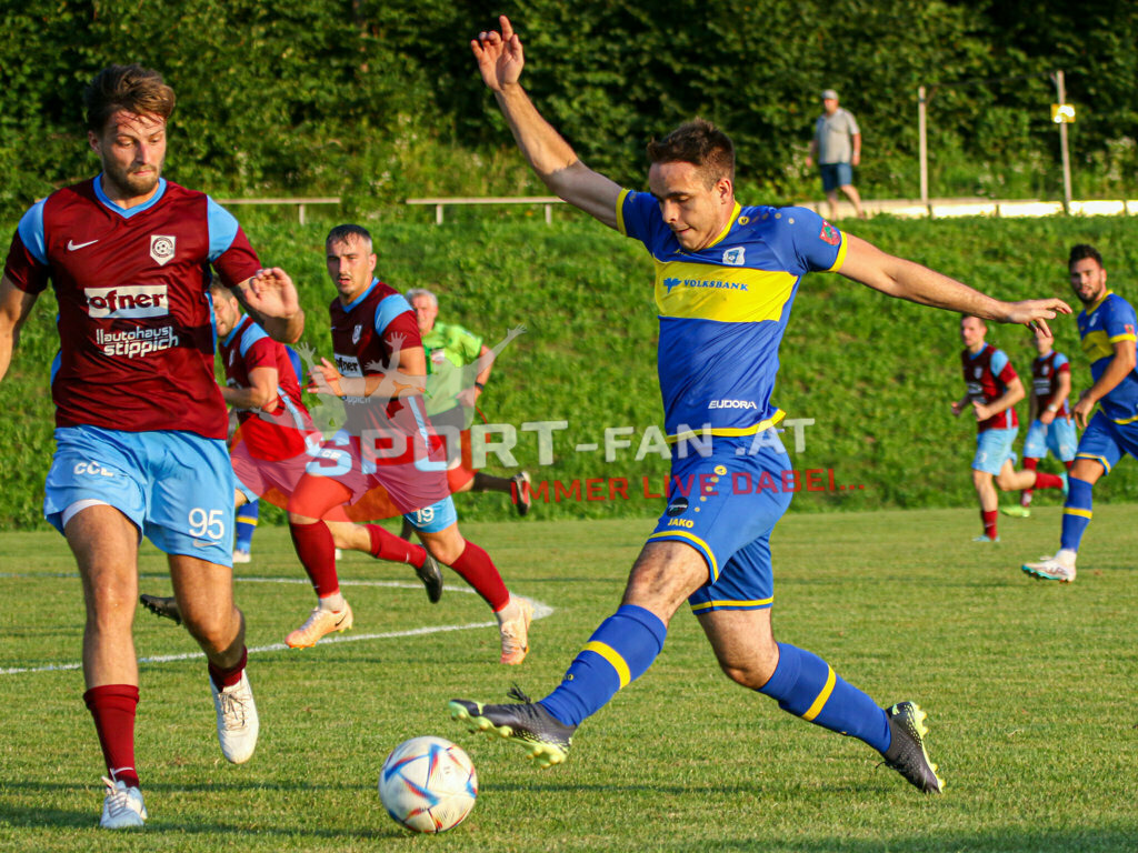 SK Maria Saal - DSG Ferlach 2-3, Unterliga Ost | Imran Khazhmagamadov (SK Maria Saal #19) SK Maria Saal - DSG Ferlach 2-3 am 22.08.2023 in Maria Saal
(Sportplatz), Austria, (Photo by Ernst Krawagner sport-fan.at) - Realisiert mit Pictrs.com