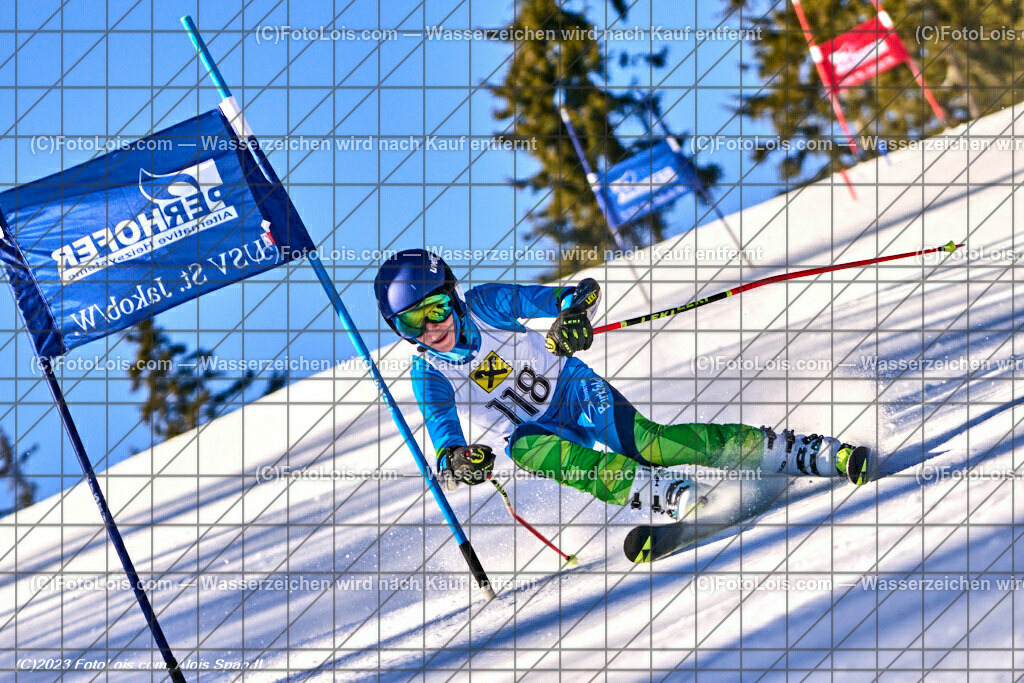 ALP8572_JOGLLAND-CUP-RTL_St-Jakob-Walde_Poellerbauer Lukas | (C)FotoLois.com, Alois Spandl. Raiffeisen-Liebmarkt Sport 2000 Autohaus Felber-Fischer Jogllandcup, Skibezirk 7 - Joglland, Sa 20. Januar 2024.