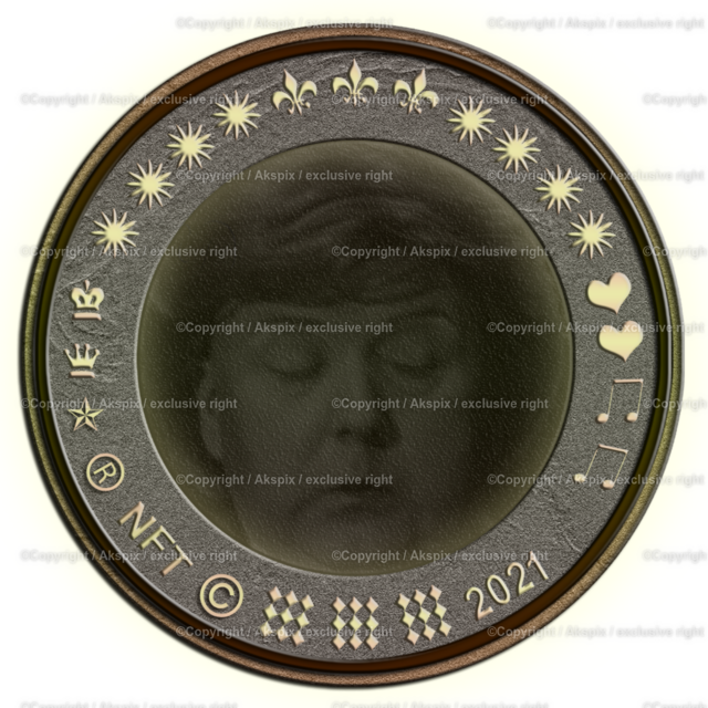NFTs_Coin-Kopf-Merckel-2021-2 | Die Bildagentur Akspix ist eine Online-Bildagentur und bietet professionelles und kreatives Bildmaterial Royalty free und Rights Managed. Bildarchiv Akspix bietet eine große Auswahl an kreativen und klassischen Motiven.Frankfurt Fotograf, Fotoshooting