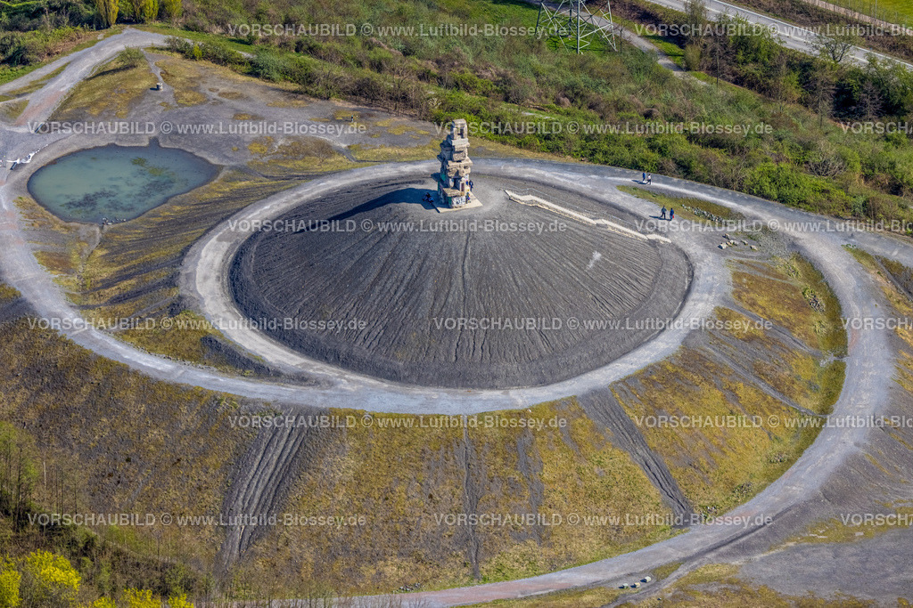 Gelsenkirchen220402607 | Luftbild, Halde Rheinelbe mit Himmelstreppe, Ückendorf, Gelsenkirchen, Ruhrgebiet, Nordrhein-Westfalen, Deutschland