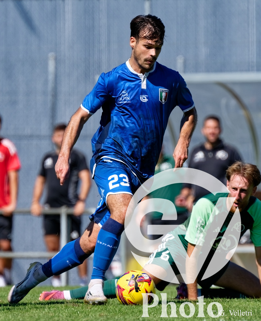 2eme ligue - FC Onex v CS Italien |  during the 2eme ligue match between FC Onex and CS Italien at Stade municipal d'Onex in Geneva, Switzerland