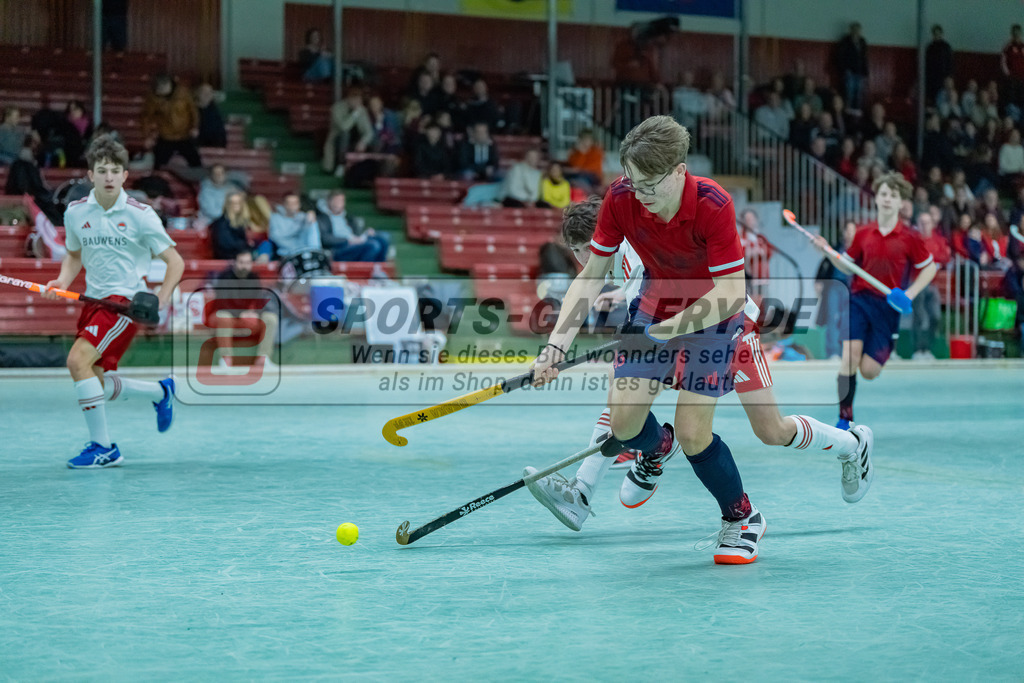 HK_20240225_108570 | Spiel um Platz 5 Deutsche Meisterschaft MU14 am 25.2.2024 Halle RW Köln, Köln ,