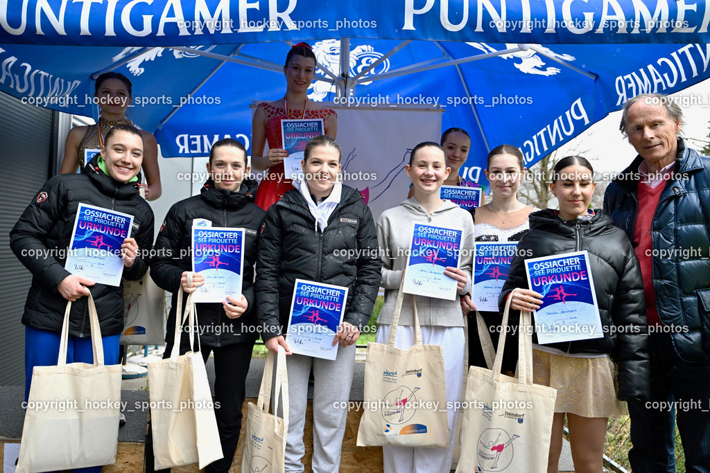 Ossiachersee Pirouette ESC Steindorf 31.3.2024 | Ossiachersee Pirouette ESC Steindorf 31.3.2024, Ossiachersee Pirouette ESC Steindorf am 31.03.2024 in Steindorf (Ossiachersee Halle), Austria, (Photo by Bernd Stefan)