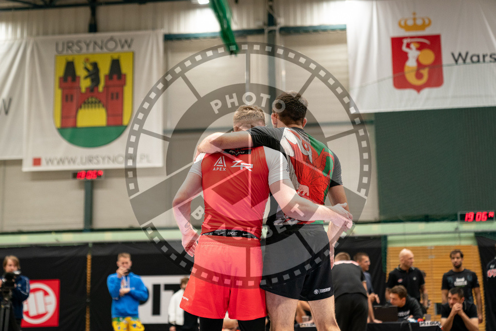 20230916PBB7468 | Fighters compete during the grappling tournement ADCC Trials (European, Middle East and African Championship) in Warsaw, Poland, on September 16, 2023.