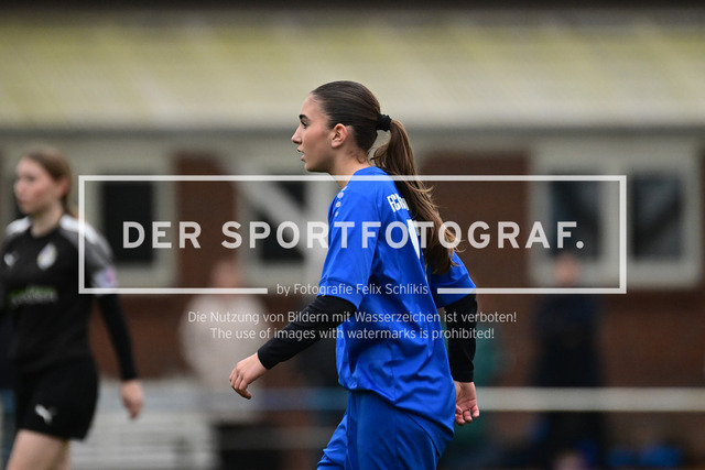Fußball I Juniorinnen I Saison 2025-2026 I Niedersachsenpokal I Viertelfinale I JFV A-O-B-H-H - FC Rosengarten I 33983 | Der Sportfotograf. - Realisiert mit Pictrs.com