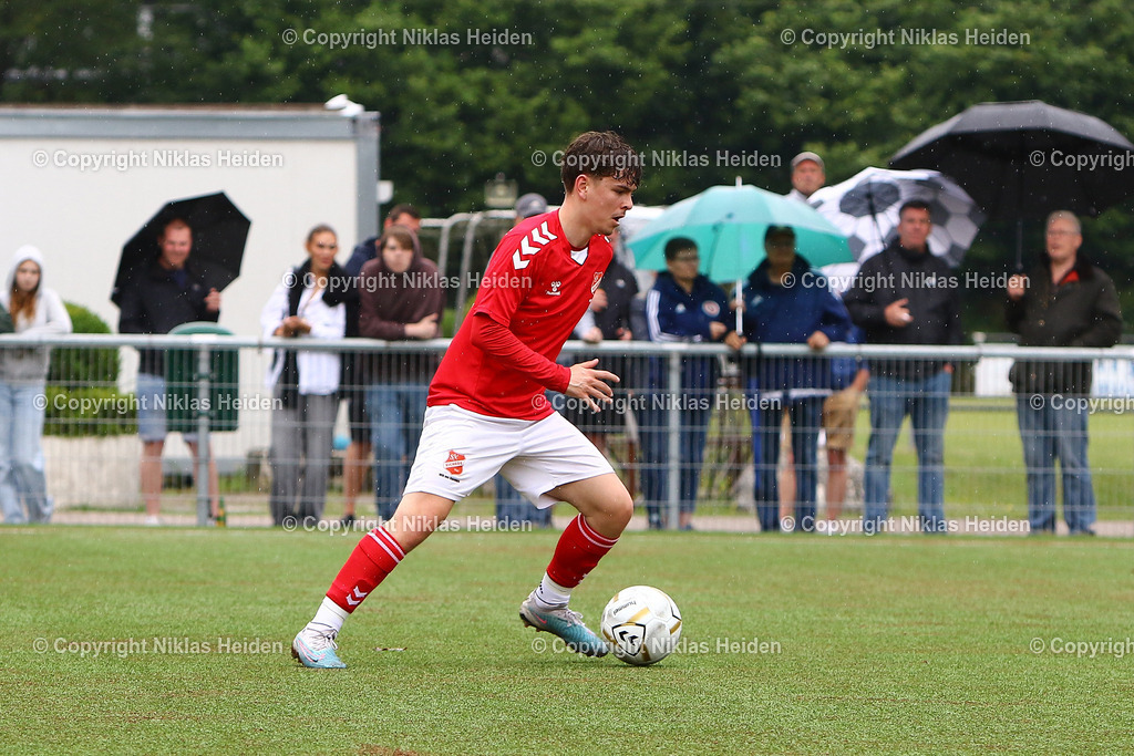 NH_SVEichede_HamburgerSVU21_Testspiel_30062024 | #26 Noah Cooper Fritzen (SV Eichede)Fußball I Herren I Testspiel I Saison 2024-2025 I SV Eichede - Hamburger SV U21 I 30.06.2024 I Waldstadion Lütjensee
