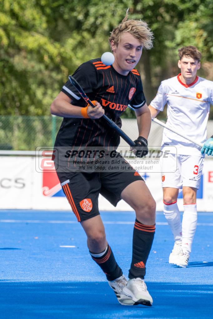 SFE_20230716_0174 | EuroHockey EM U18 Boys 3th 4th Netherlands vs Spain am 16.07.2023 in Krefeld (Gerd-Wellen-Hockeyanlage), Photo: Stephan Fehrmann 2023 (Sports-Gallery)