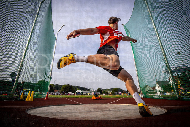 61. Internationales Pfingstsportfest; Rehlingen-Siersburg, 24.05.2026 | REHLINGEN , GERMANY - MAY 24: Steven Richter (GER/LV 90 Erzgebirge) during the 61. Internationales Pfingstsportfest on 24.05.2026 at the  Bungertstadion in Rehlingen-Siersburg (Saarland / Deutschland).