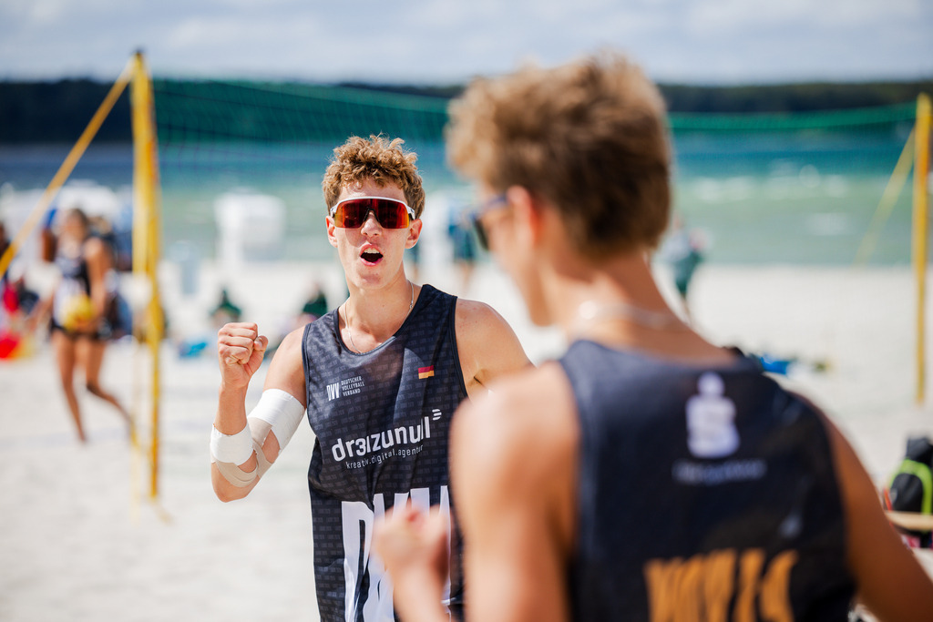 Beachvolleyball I Saison 2026 I Deutsche Meisterschaft U19 I 1. Tag | Jasper Lorenz Fotografie - Realisiert mit Pictrs.com