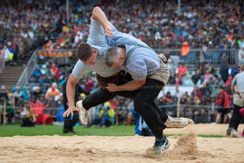 Schwingen -  Eidgenössisches Jubiläums-Schwingfest 2024 2024 | Appenzell, 8.9.24, Schwingen - Eidgenössisches Jubiläums-Schwingfest 2024.