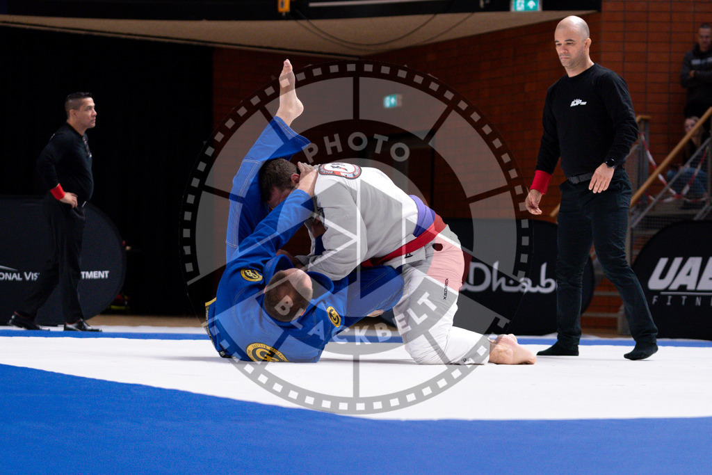 20241013PBB3471 | Athletes compete during the AJP Tour Europe Continental Jiu-Jitsu Amateurs & Masters Championship on October 13, 2024 in Almere near Amsterdam, Netherlands. © Chiara Dazi / photoblackbelt