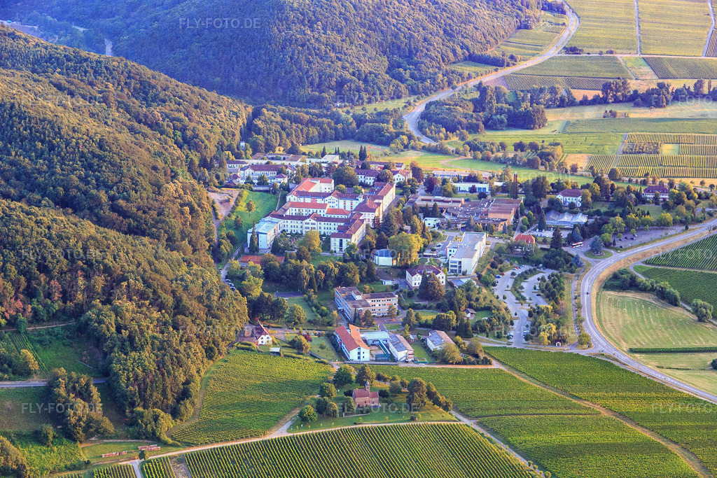 Pfalzklinikum für Psychiatrie und Neurologie http://www.pfalzklinikum.de/ | Luftbild: Pfalzklinikum für Psychiatrie und Neurologie http://www.pfalzklinikum.de/ in Klingenmünster im Bundesland Rheinland-Pfalz in Deutschland. Foto: IMG_091835.jpg vom 16.07.2016 durch Werner Riehm/FLY-FOTO.de - Realisiert mit Pictrs.com