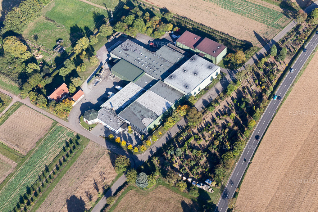 Luftbild: Ortsansicht im Ortsteil Kapellen in Kapellen-Drusweiler im Bundesland Rheinland-Pfalz in Deutschland. Foto: IMG_095304.jpg vom 16.10.2016 durch Werner Riehm/FLY-FOTO.de