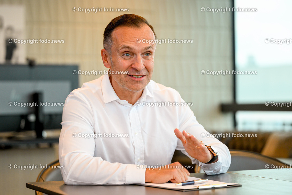 Gottfried Wurpes_ The Fitness Company_ Technogym_ 30.05.2023-16 | 30.05.2023, Leonding, AUT, The Fitness Company - Technogym, im Bild Gottfried Wurpes (CEO The Fitness Company / Technogym)