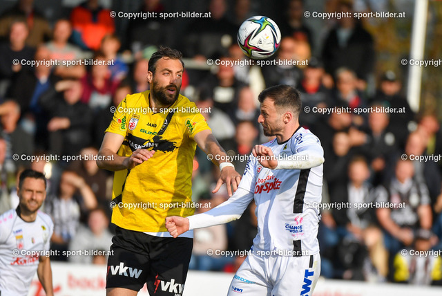 AUT, Admiral Bundesliga, LASK Linz vs SCR Altach | 23.04.2022, Raiffeisen Arena Pasching, AUT, Admiral Bundesliga, LASK Linz vs SCR Altach, im Bild Petar Filipovic (Lask) vs Atdhe Nuhiu (Altach)


// Admiral Bundesliga Match between LASK Linz and SCR Altach in Pasching, Austria on 2022/04/23
