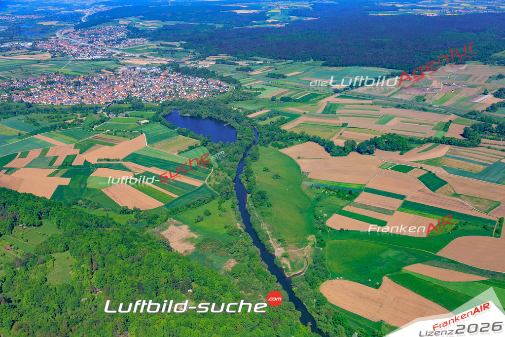 Das Luftbild der Stadt Kemmern wurde 2018 vom Flugzeug heraus erstellt (keine Drohne) Aufnahmehöhe ca.400 Meter- hohe Auflösung für beste Druck-Qualität