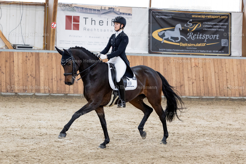 TH_210 Greta Busacker (GER)_ Frieda NRW_32319 | 210 Greta Busacker&nbsp;(GER), Frieda NRW beim Reitturnier Guxhagen-Dörnhagen 2025 am 10.10.25 in Dörnhagen, Reit- u. Fahrverein