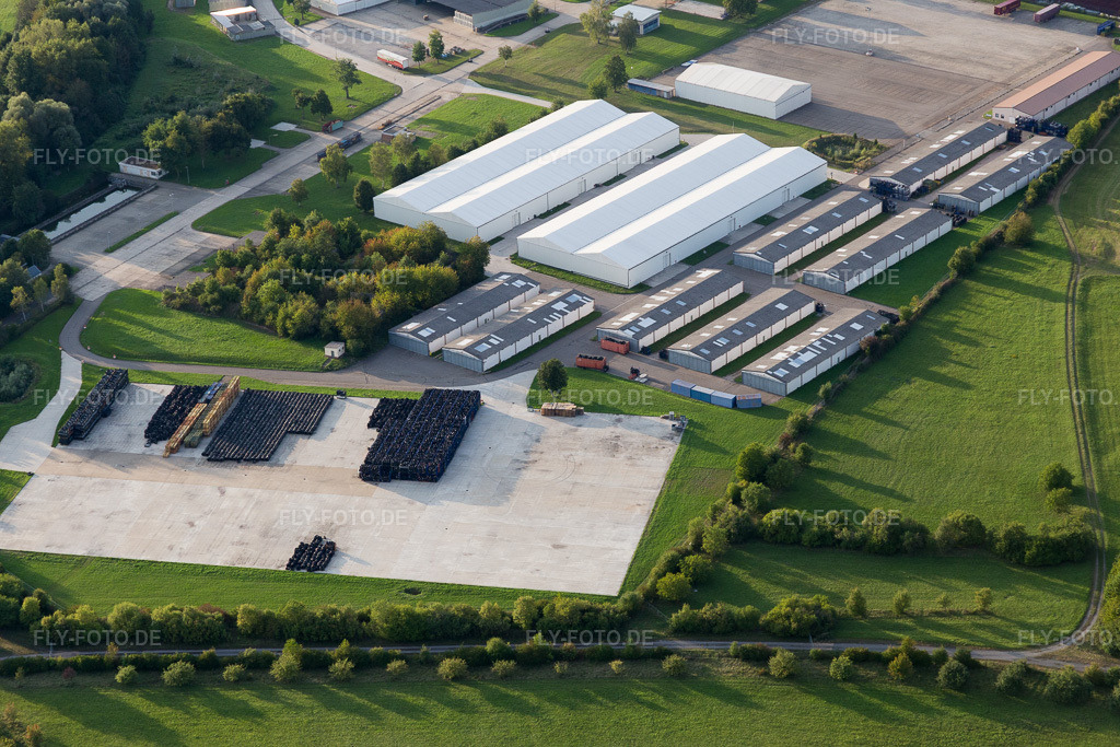 Luftbild: StUbPl Philippsburg in Philippsburg im Bundesland Baden-Württemberg in Deutschland. Foto: IMG_102459.jpg vom 24.08.2017 durch Werner Riehm/FLY-FOTO.de