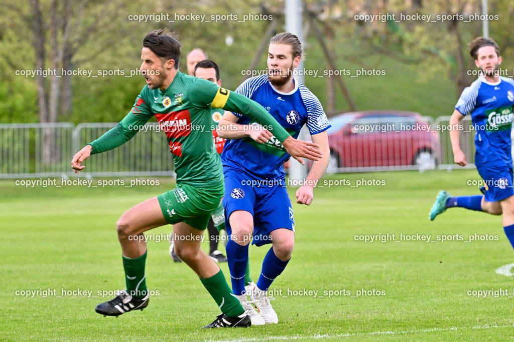 Dellach Gail vs. Rapid Lienz | #5 Manuel Eder Rapid Lienz, #86 Lukas Fabian Santner Dellach Gail, Dellach Gail vs. Rapid Lienz, Dellach Gail vs. Rapid Lienz am 26.04.2024 in Dellach (Sportplatz Dellach Gail), Austria, (Photo by Bernd Stefan)