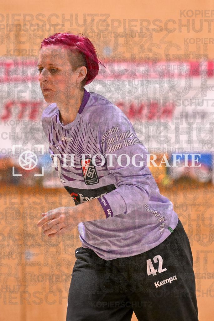 GER, SG Maulburg/Steinen - HSG Dreiland, Frauen-Handball, Oberliga Suedbaden, 3. Spieltag, Saison 2024/2025, 12.10.2024 | Stefanie Kovacic (SG Maulburg/Steinen, #42)GER, SG Maulburg/Steinen - HSG Dreiland, Frauen-Handball, Oberliga Suedbaden, 3. Spieltag, Saison 2024/2025, 12.10.2024Foto: TH Fotografie/Thomas Hess