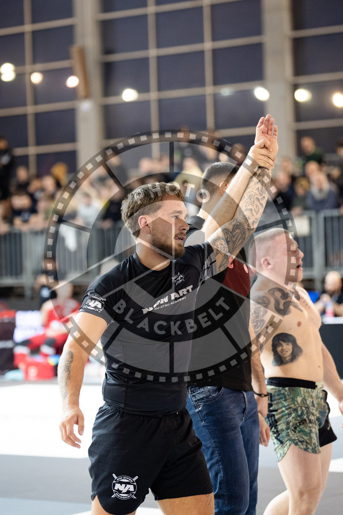20260214PBB2173 | Fighters compete during the ADCC European Trials  competition day 1 in Belgrade, Serbia, on February 14, 2026.