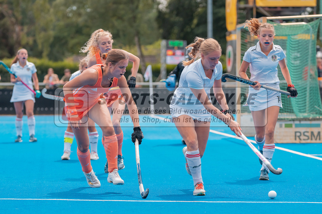 HK_20230713_101860 | Euro Hockey WU18 Austria vs Netherlands Championship Girls &amp; Boys am 13.7.2023 CHTC , Krefeld ,