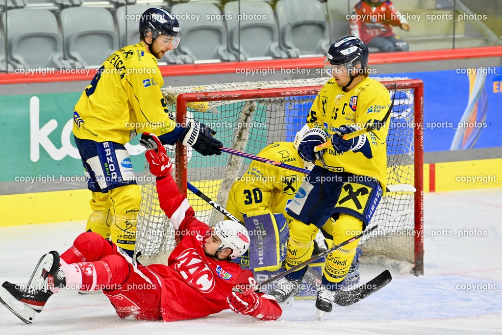 EK Zeller Eisbären vs. EC KAC Future Team 5.11.2022 | #84 Slivnik Luc, #9 Rattensberger David, #25 Berger Hubert