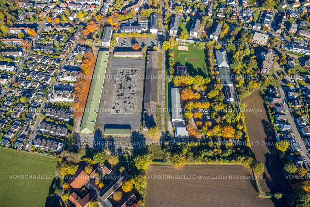 Hamm251001286 | Luftbild, Bundesverwaltungsamt Hamm und Hauptzollamt, Zentrale Unterbringungseinrichtung für Flüchtlinge (ZUE),  Sankt-Georgs-Platz, Uentrop, Hamm, Ruhrgebiet, Nordrhein-Westfalen, Deutschland