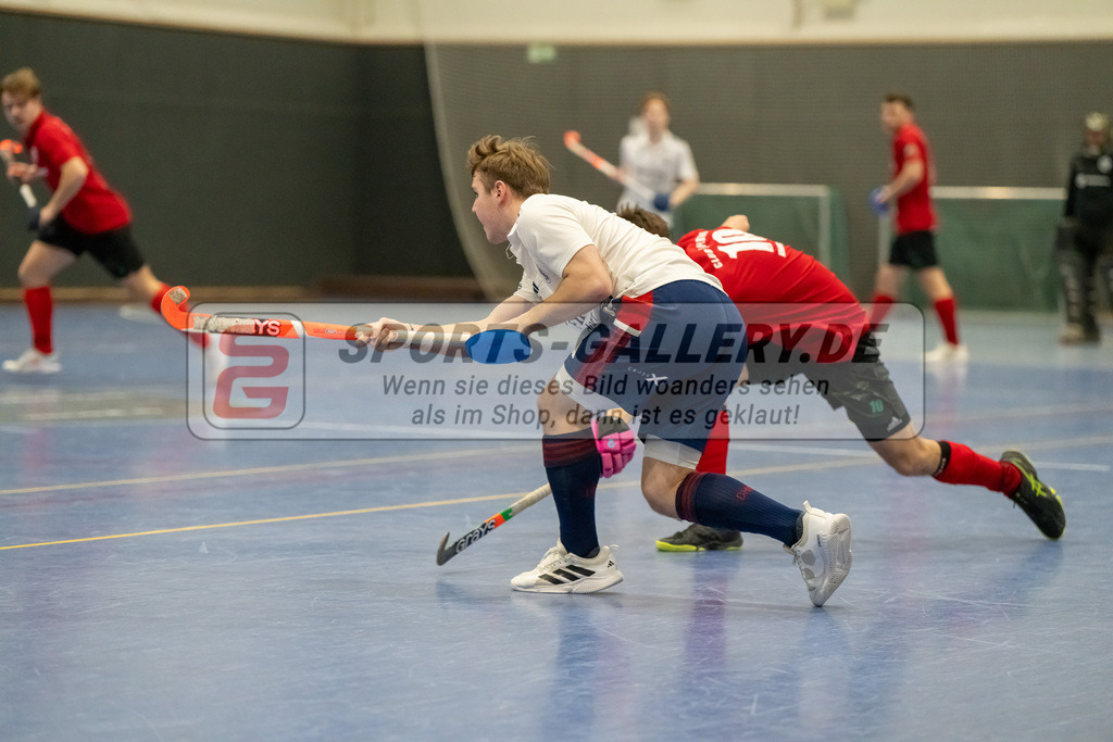 HK_20250201_102196 | 2. Bundesliga Halle Herren Düsseldorfer HC - Club Raffelberg am 1.2.2025 Halle am Seestern, Düsseldorf ,