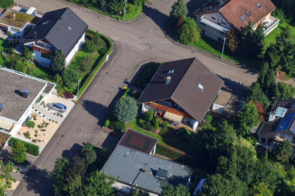 Luftbild: Fasanenstr im Ortsteil Vimbuch in Bühl im Bundesland Baden-Württemberg in Deutschland. Foto: IMG_31807.jpg vom 20.08.2010 durch Werner Riehm/FLY-FOTO.de
