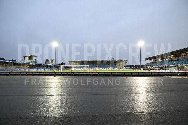 TSV Egger Glas Hartberg vs SV Oberbank Ried – Austrian Bundesliga Match | TSV Egger Glas Hartberg and SV Oberbank Ried. High-intensity match action, tackles, shots on goal, celebrations, fan atmosphere and stadium scenes captured in professional quality. The image shows the new Hartberg Stadion.