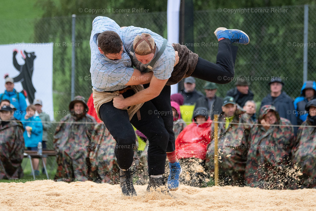 Schwingen -  Appenzeller Kantonal Schwingfest 2024 | Hundwil, 7.7.24, Schwingen - Appenzeller Kantonal Schwingfest.